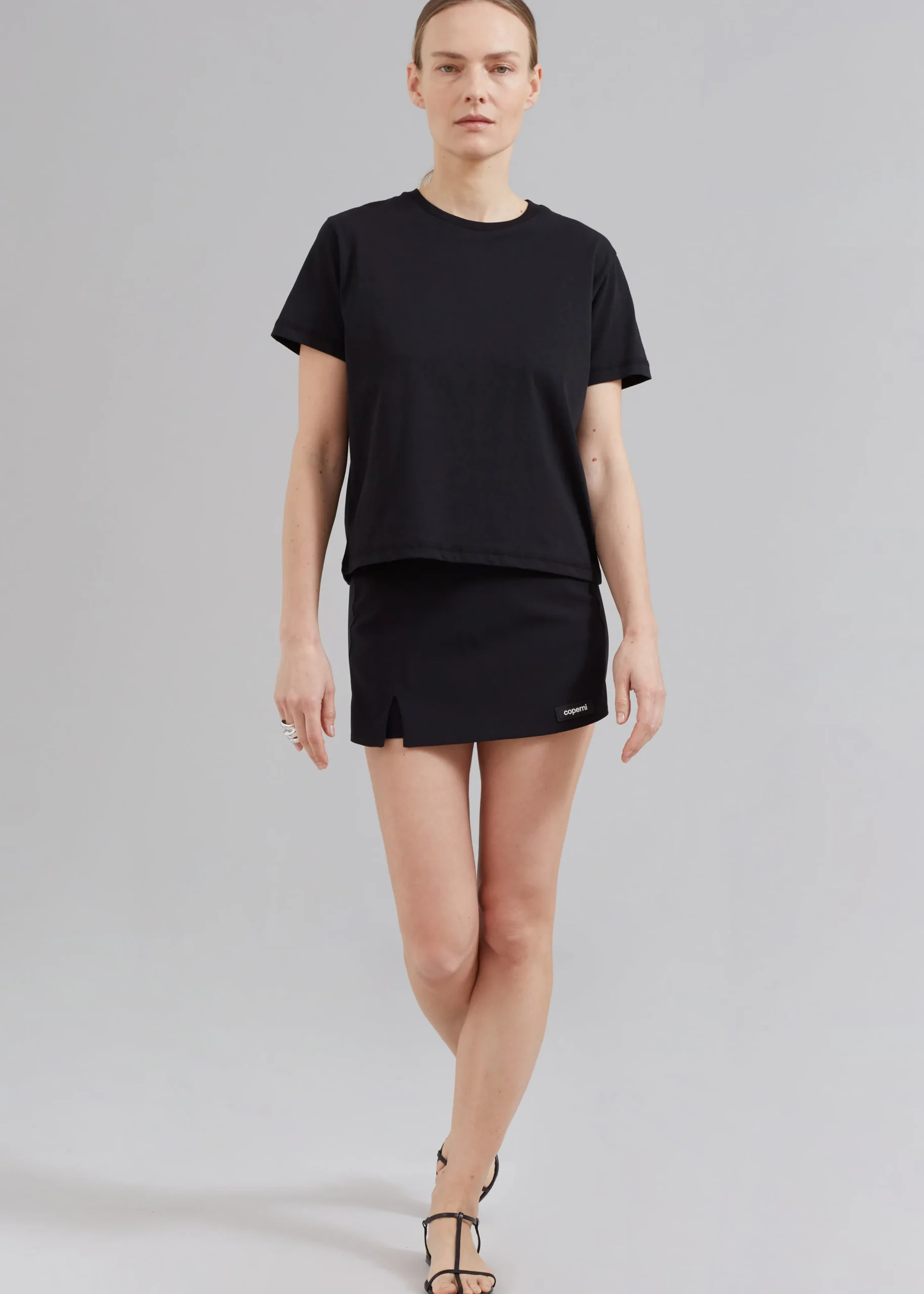 The Frankie Shop Athens Tee Black