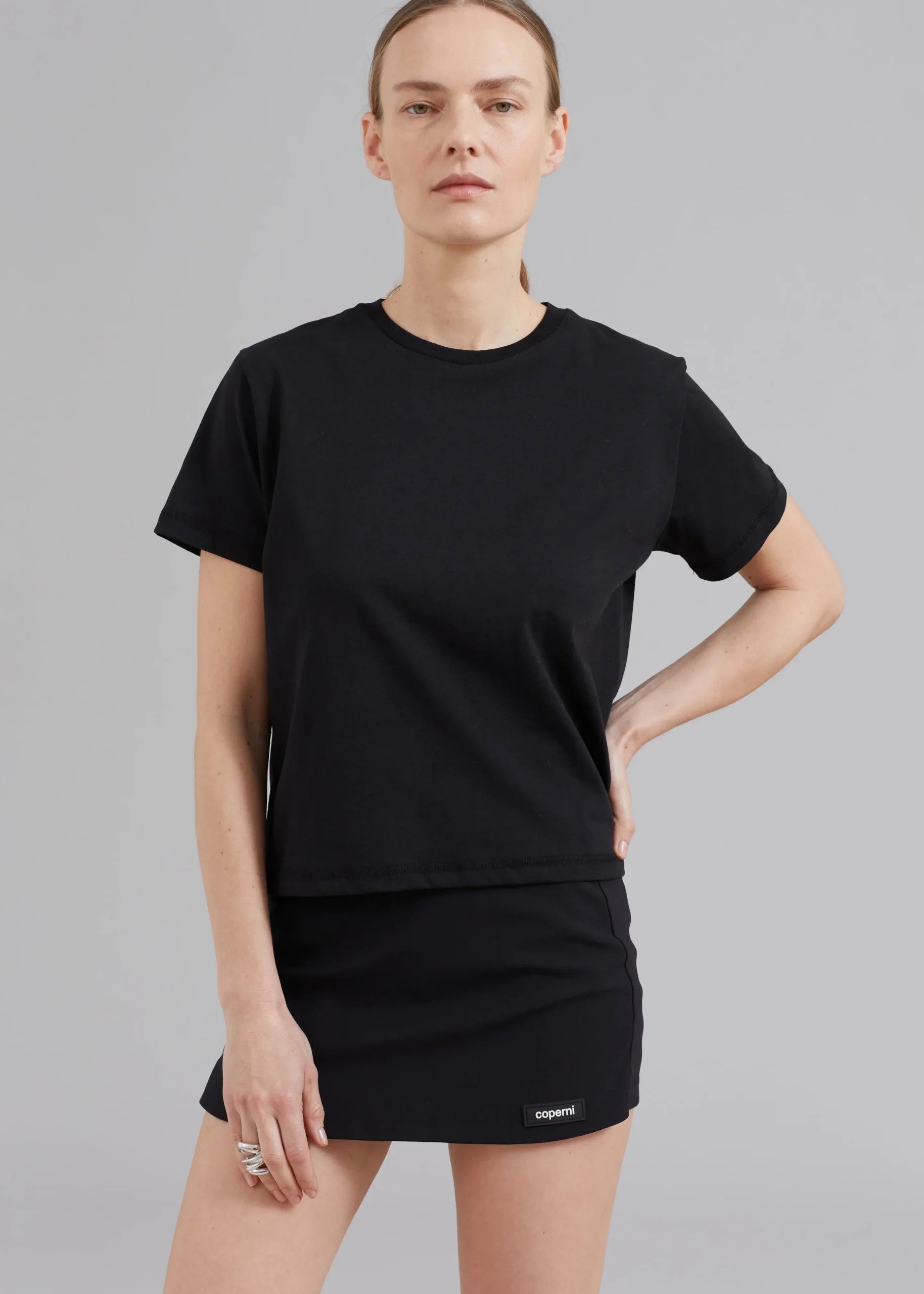The Frankie Shop Athens Tee Black