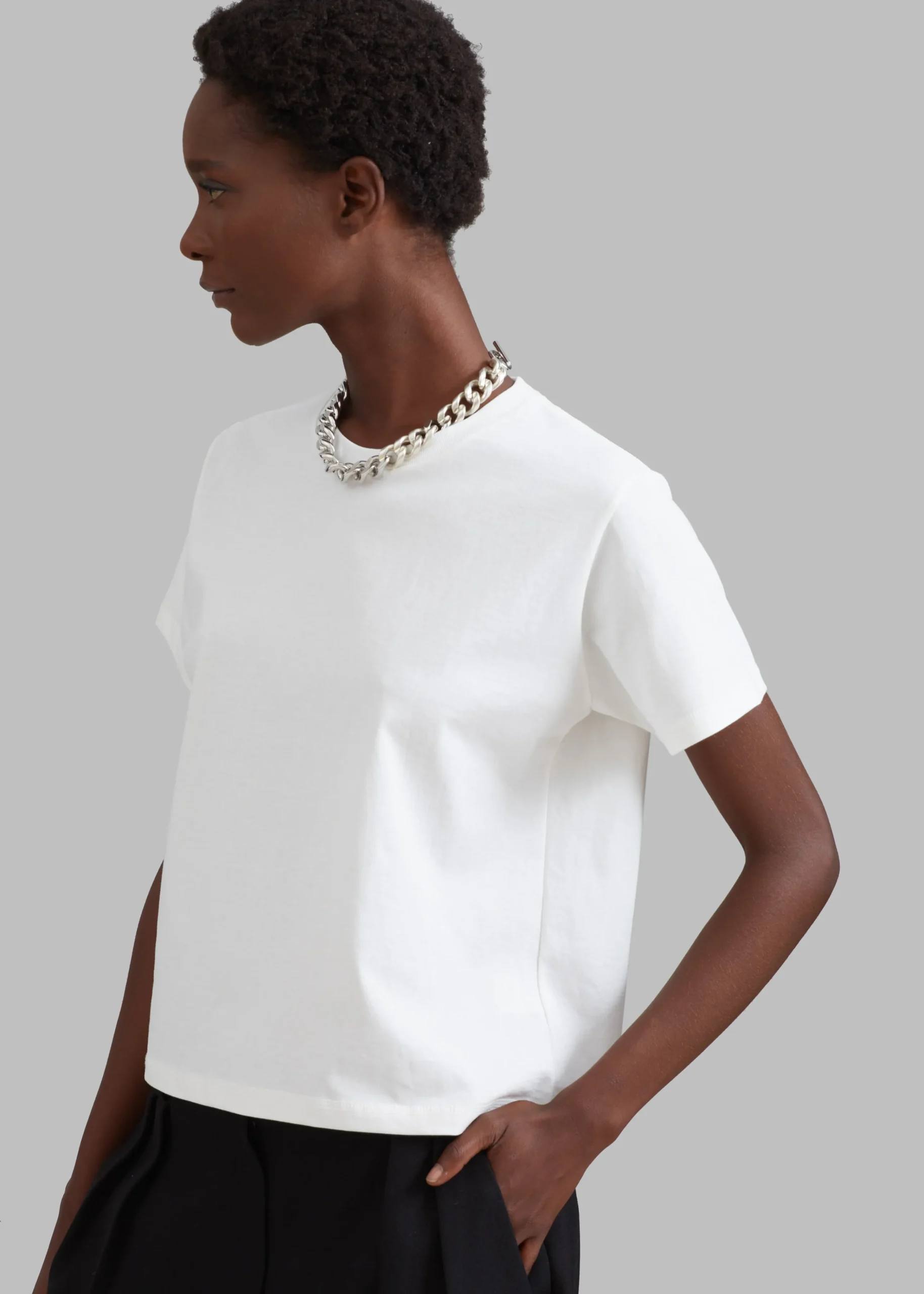 The Frankie Shop Athens Tee White Sale
