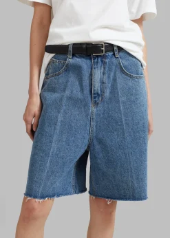 The Frankie Shop Aubrey Shorts Medium Wash Best