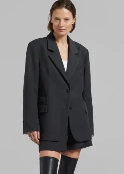 The Frankie Shop Avalon Blazer Charcoal New