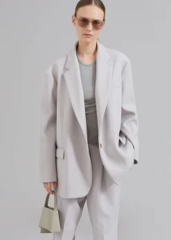 The Frankie Shop Bea Blazer Grey Best