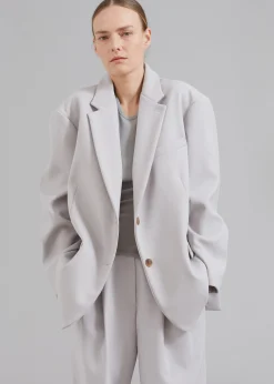 The Frankie Shop Bea Blazer Grey Best
