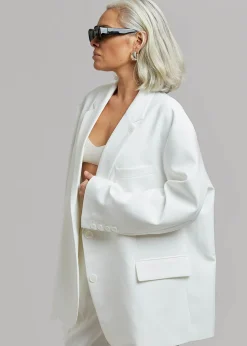 The Frankie Shop Bea Blazer White Sale