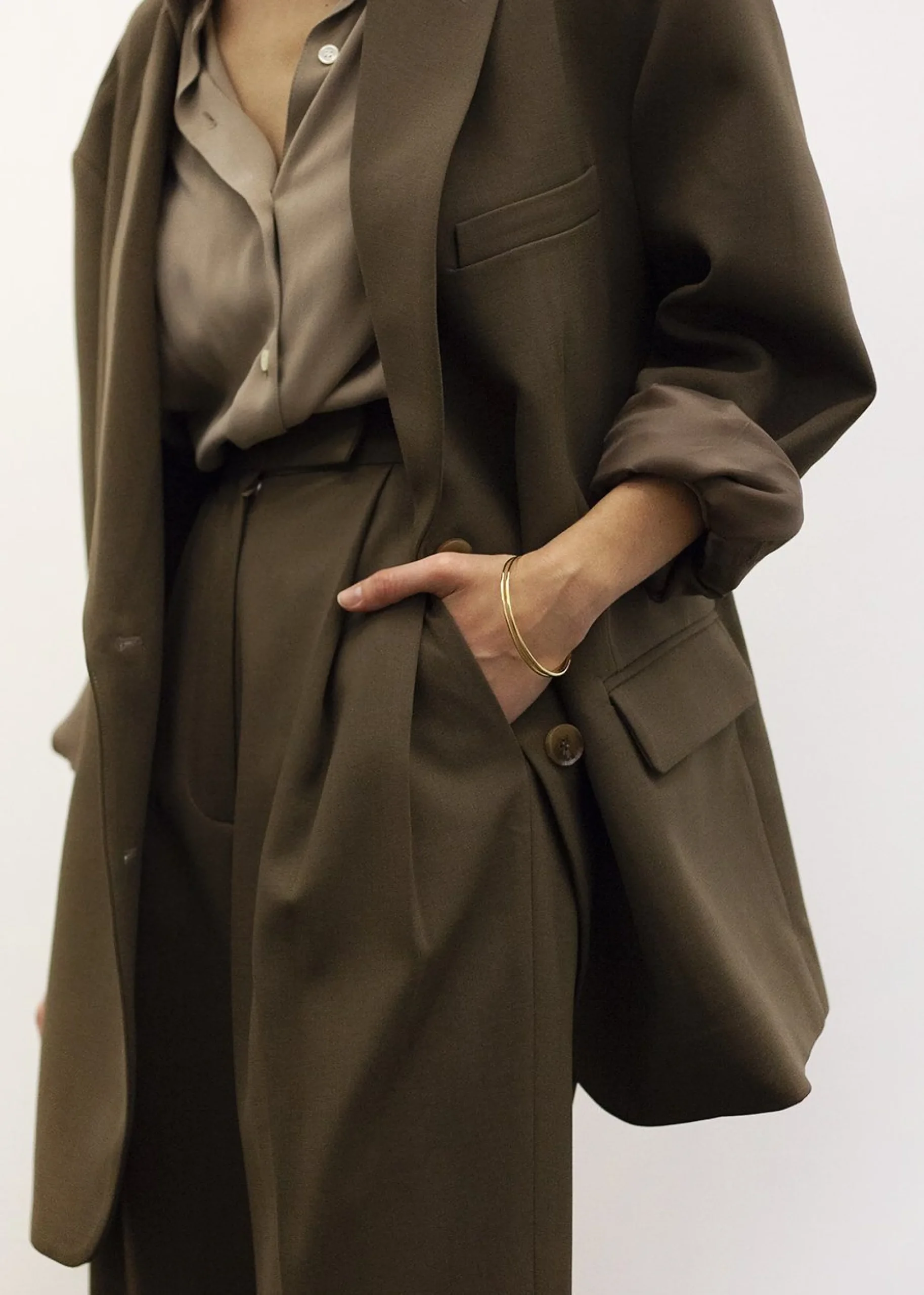 The Frankie Shop Bea Blazer Chocolate Best