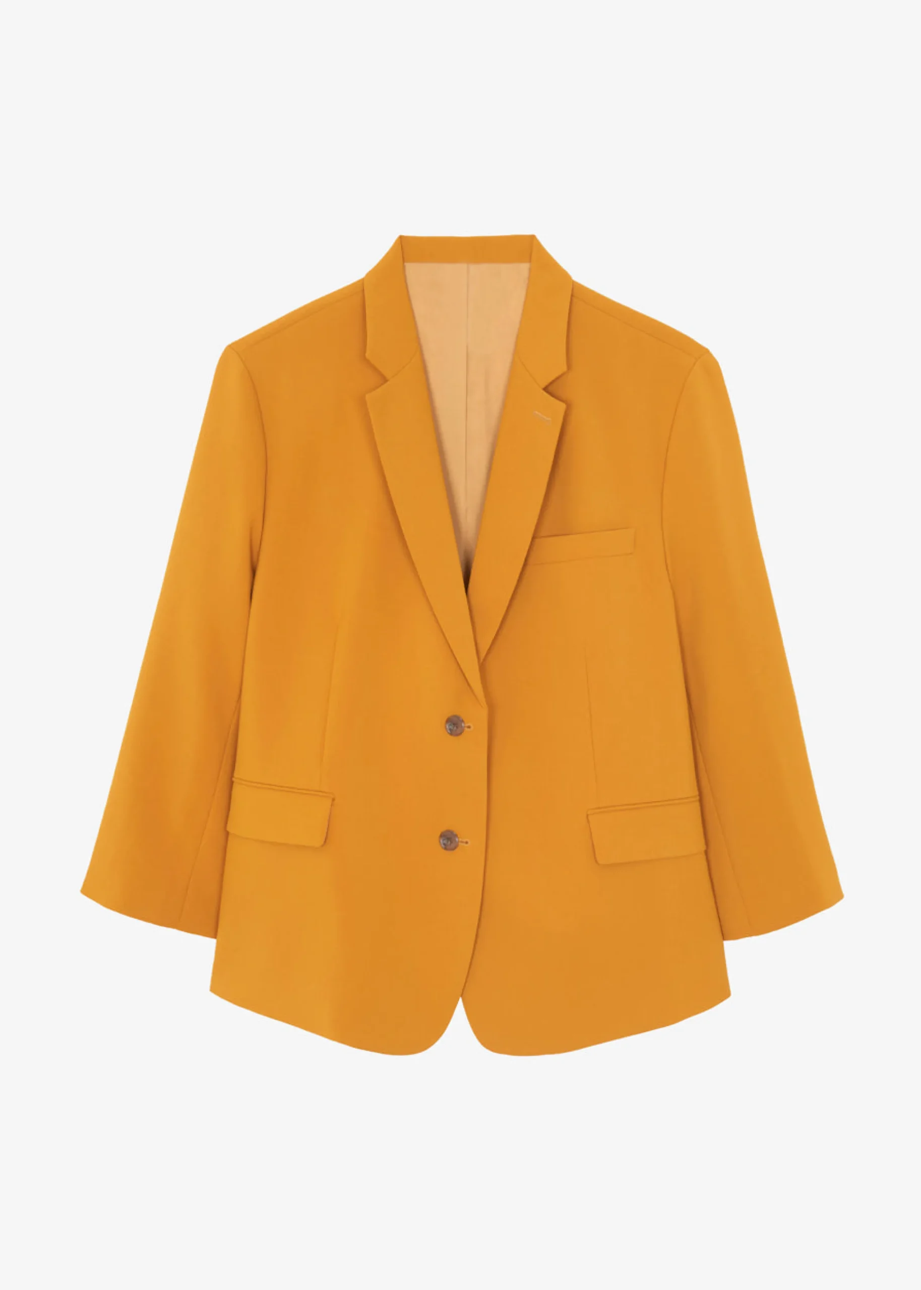 The Frankie Shop Bea Blazer Mustard Clearance