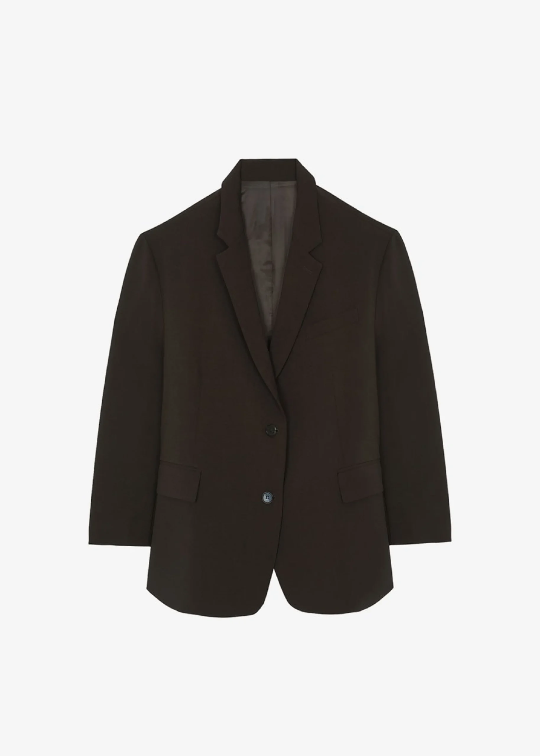 The Frankie Shop Bea Blazer Dark Espresso Best