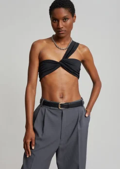 The Frankie Shop Bea Suit Pants Charcoal Hot