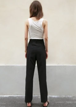 The Frankie Shop Bea Suit Pants Black Clearance