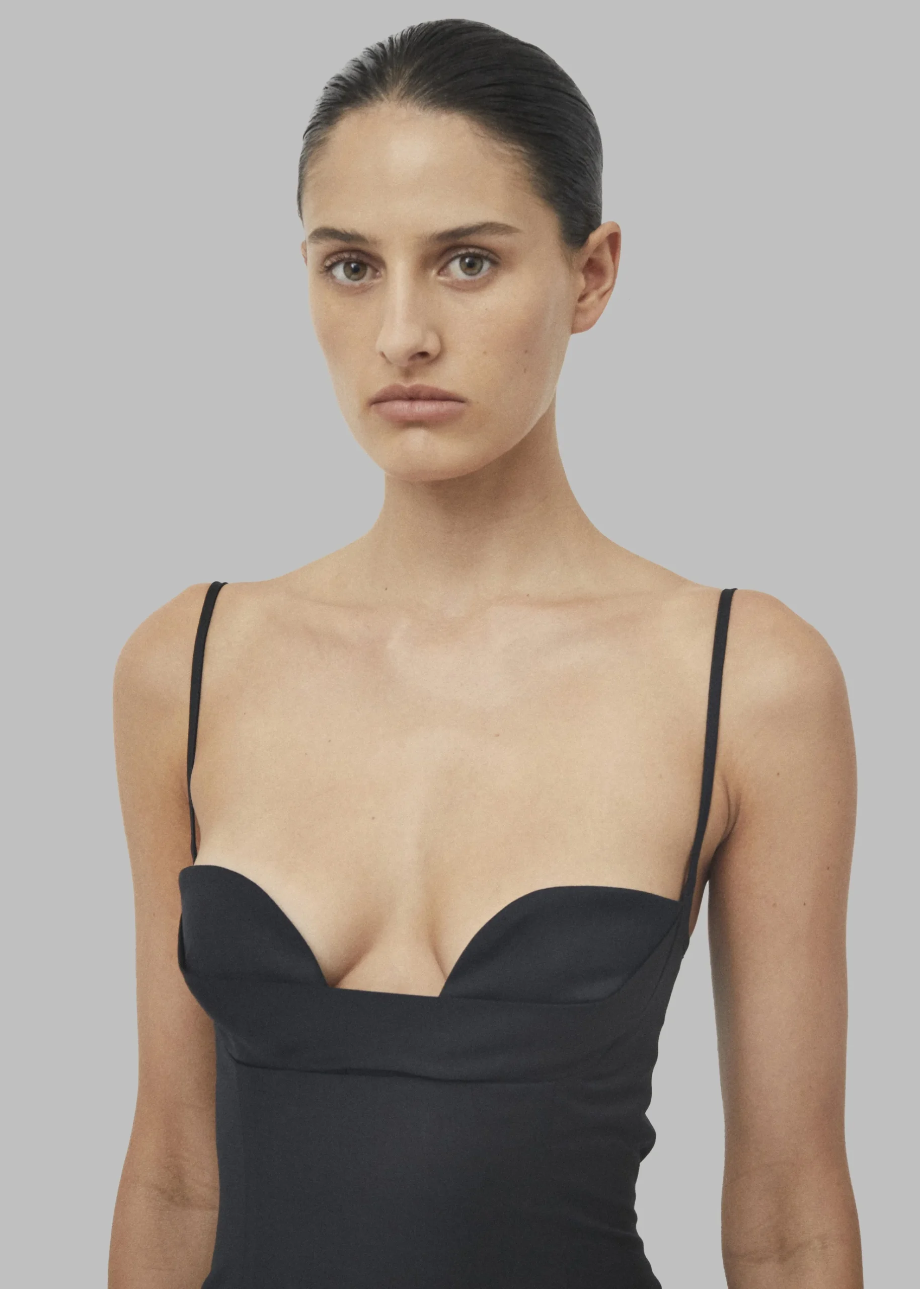 The Frankie Shop Beare Park Cowl Neck Pencil Dress Black Outlet