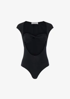 The Frankie Shop Beaufille Baes Bodysuit Black Sale