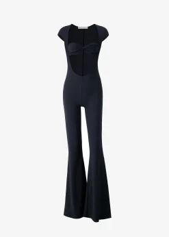 The Frankie Shop Beaufille Baes Catsuit Black Outlet