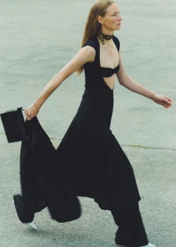 The Frankie Shop Beaufille Baes Dress Black Sale
