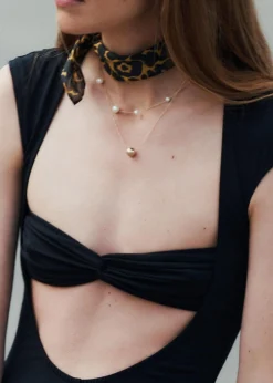 The Frankie Shop Beaufille Baes Dress Black Sale