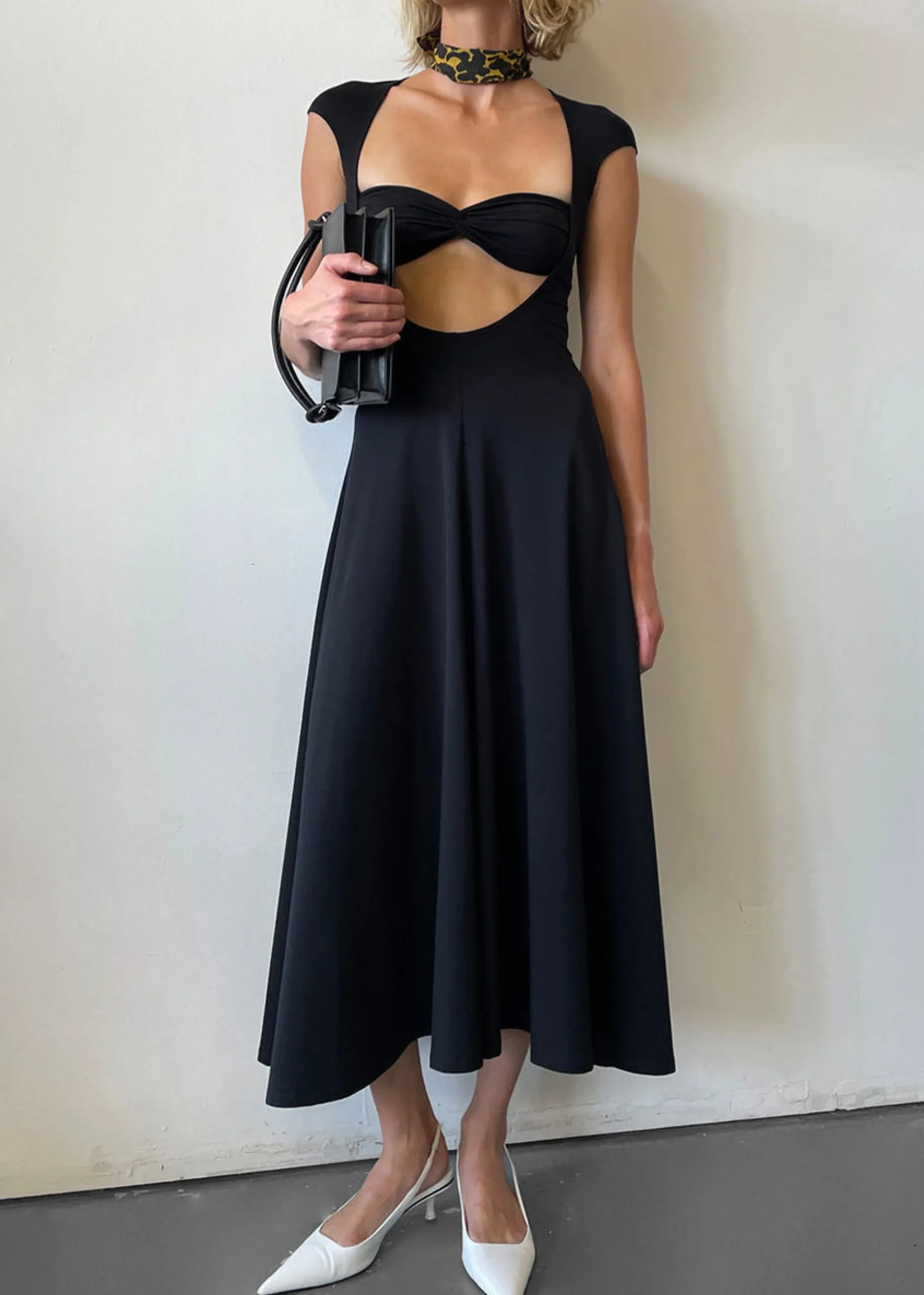 The Frankie Shop Beaufille Baes Dress Black Sale
