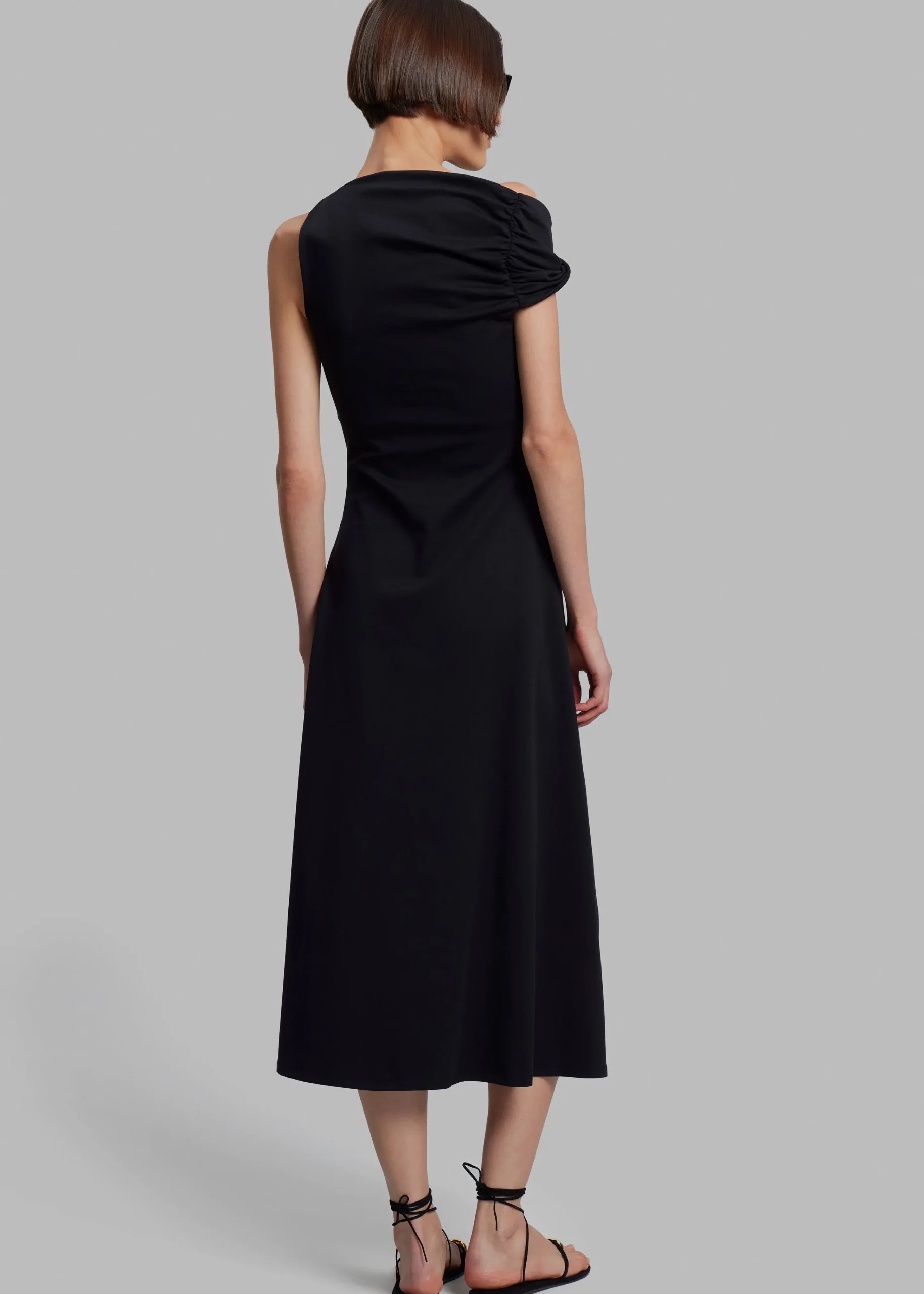 The Frankie Shop Beaufille Indi Dress Black Hot