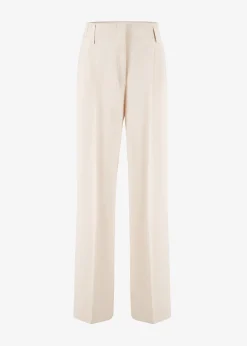 The Frankie Shop Beaufille Ulla Trousers Parchment Clearance