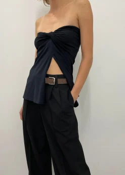 The Frankie Shop Beaufille Zeno Blouse Black Online
