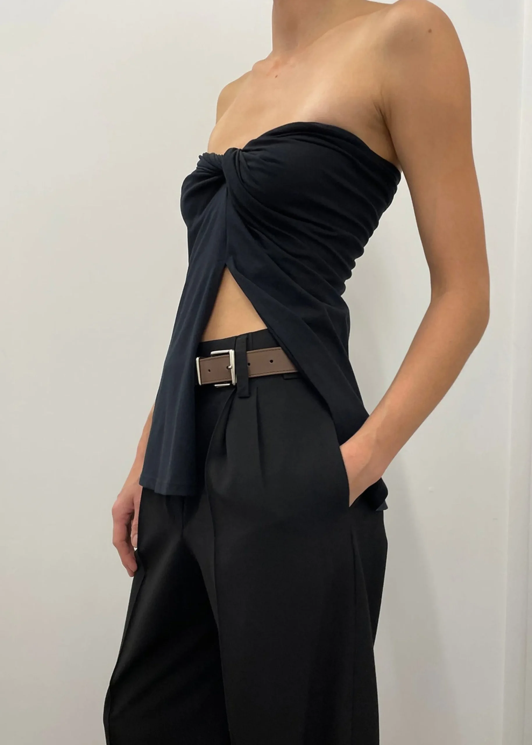 The Frankie Shop Beaufille Zeno Blouse Black Online