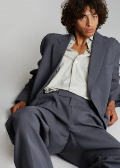 The Frankie Shop Beo Blazer Charcoal Best