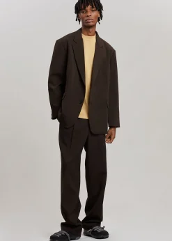 The Frankie Shop Beo Blazer Dark Espresso Online