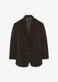 The Frankie Shop Beo Blazer Dark Espresso Online