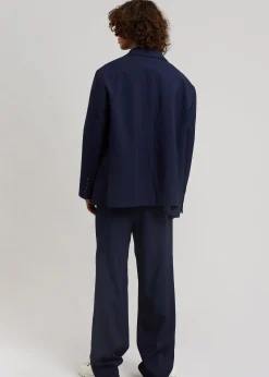 The Frankie Shop Beo Blazer Blue Outlet