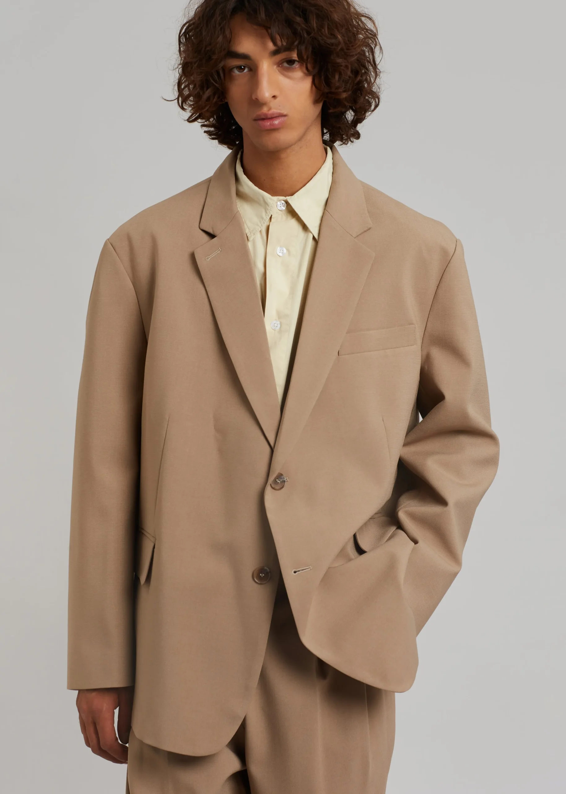 The Frankie Shop Beo Blazer Latte Discount
