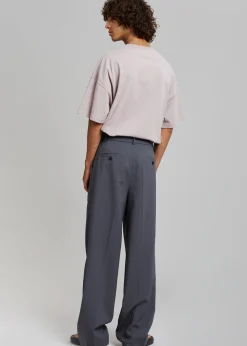 The Frankie Shop Beo Suit Pants Charcoal Online