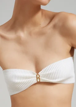 The Frankie Shop Bevza 'Bevza' Crop Top White Sale