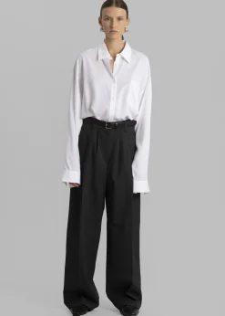 The Frankie Shop Bram Pants Charcoal