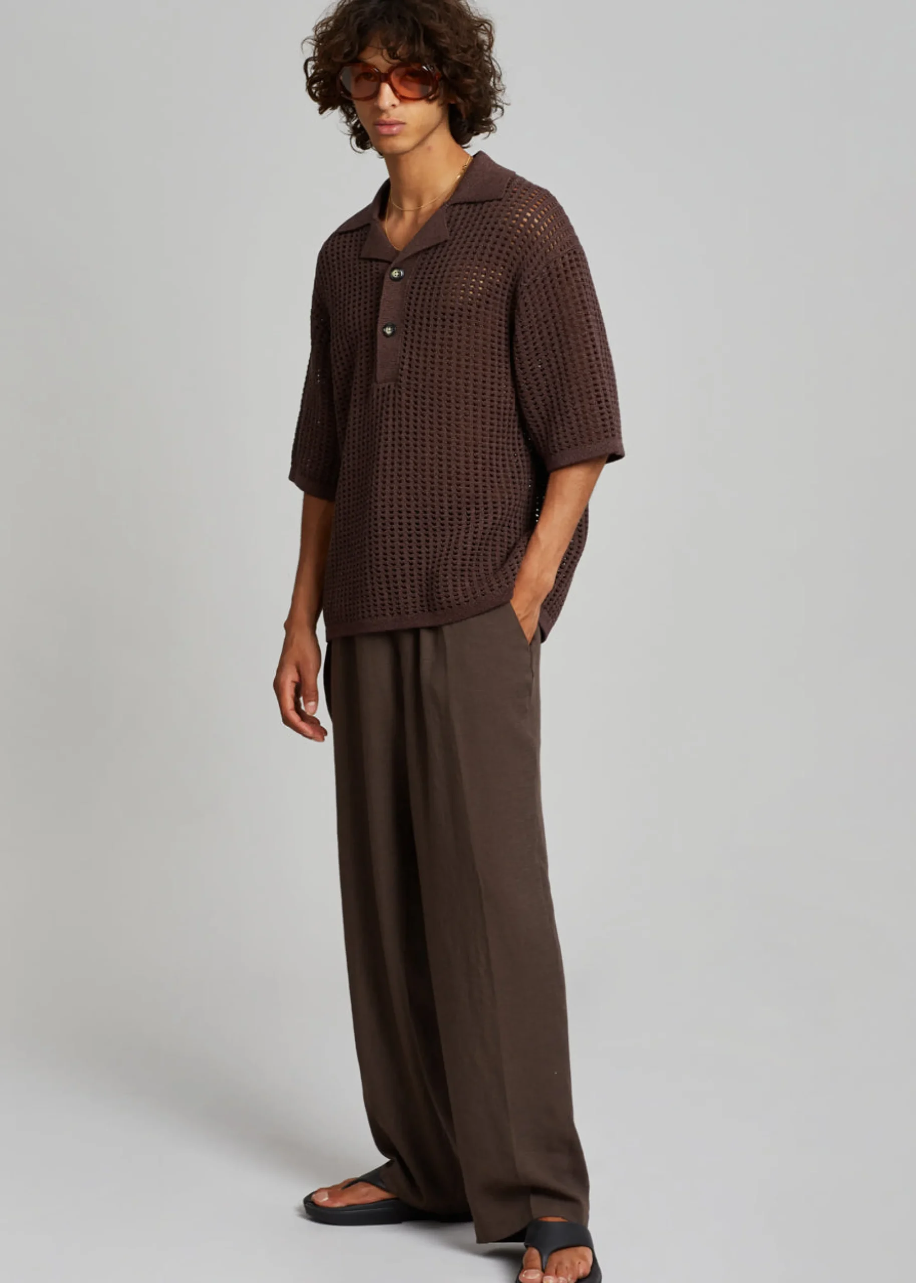 The Frankie Shop Brax Pants Brown Best