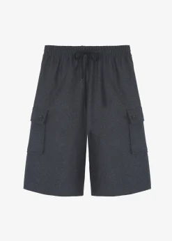 The Frankie Shop Bristol Cargo Shorts Charcoal Best