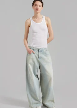 The Frankie Shop Bryony Jeans Bleach Online