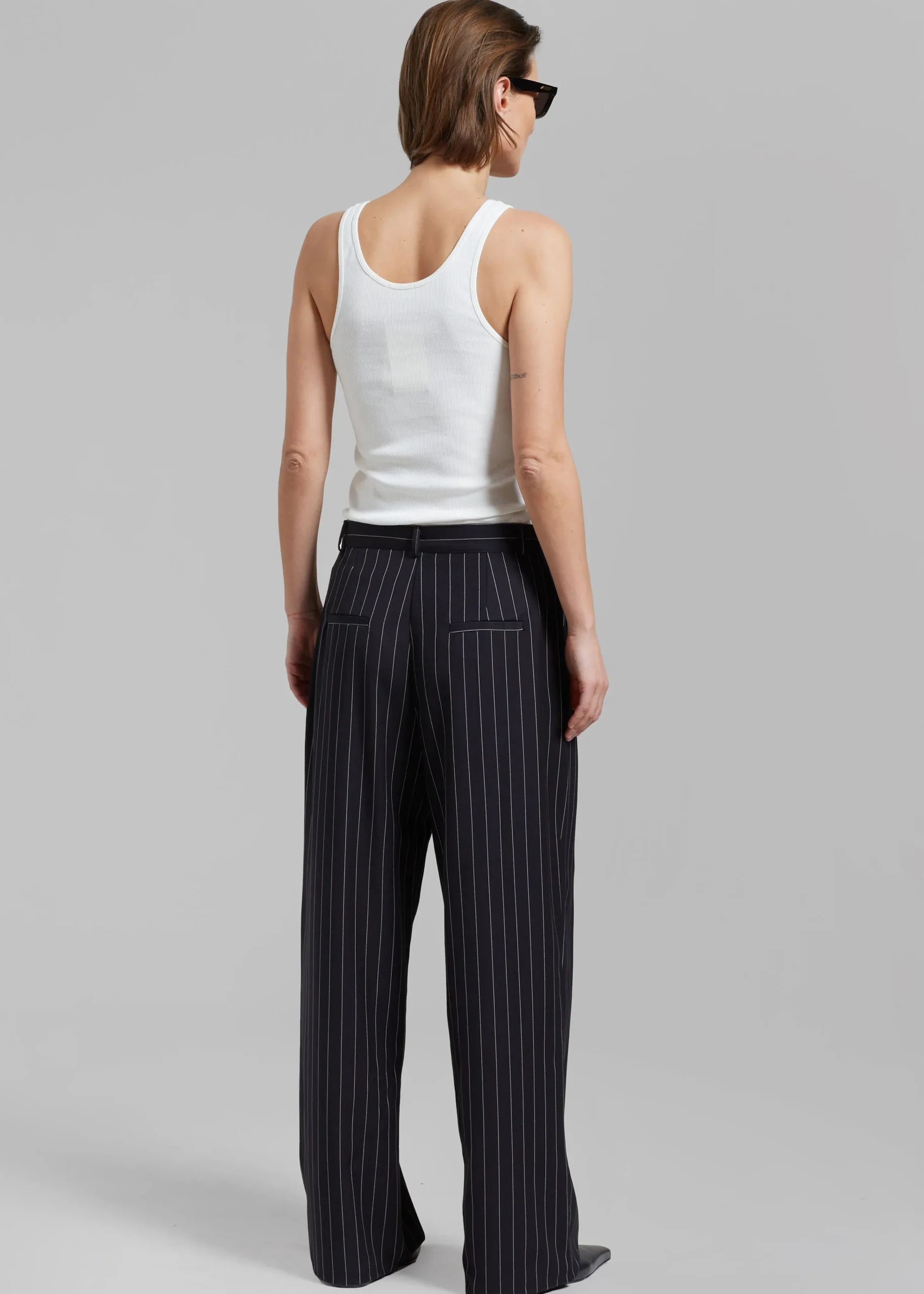 The Frankie Shop By Malene Birger Anisa Tank Top Soft White Discount