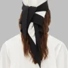 The Frankie Shop By Malene Birger Aubrielle Silk Hat Black Stripe Sale