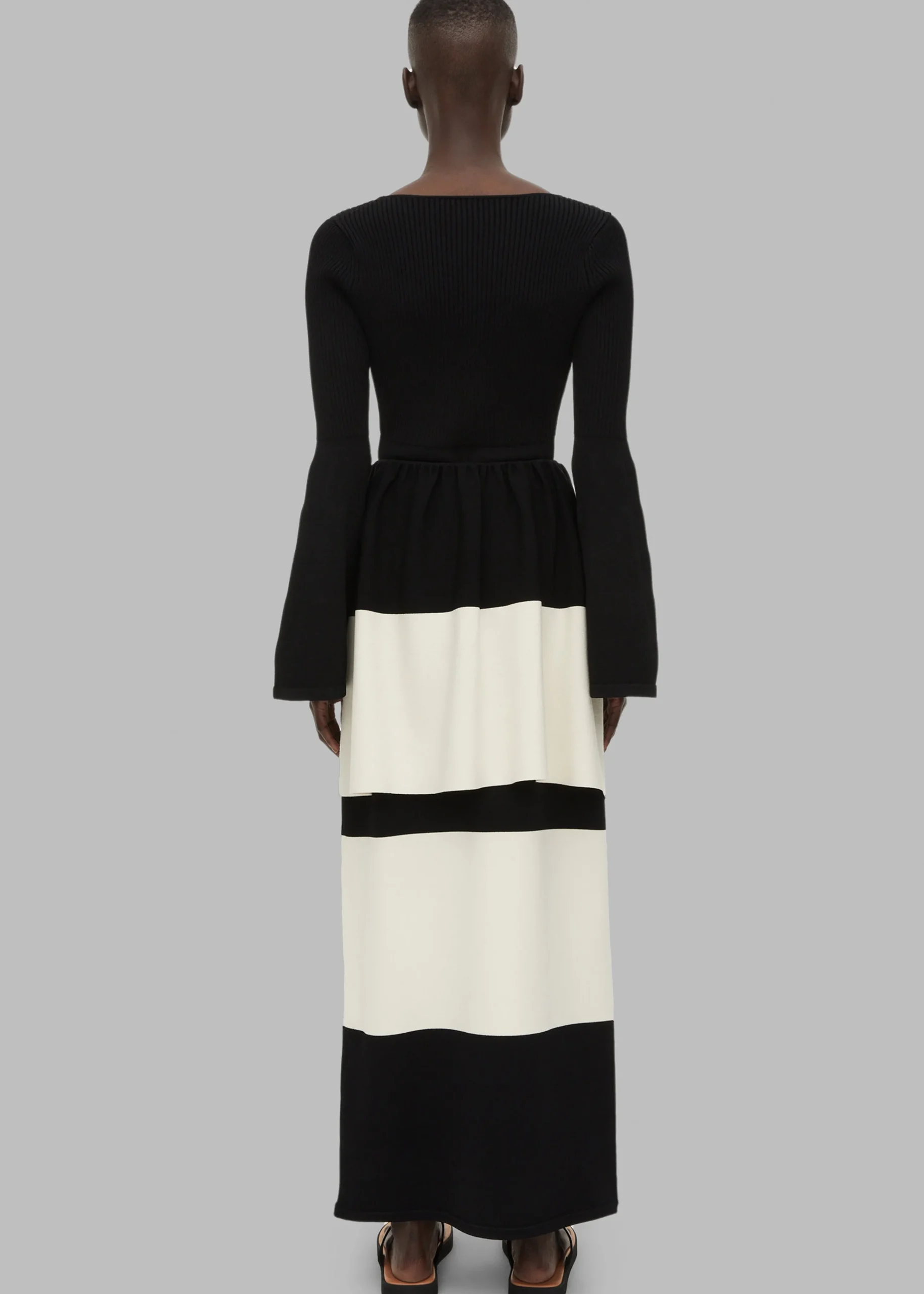 The Frankie Shop By Malene Birger Evora Skirt Block Stripe