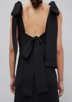 The Frankie Shop By Malene Birger Meira Dress Black New