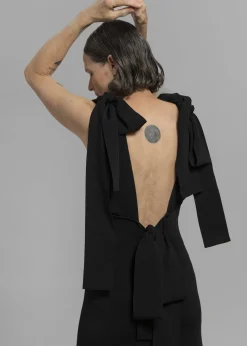 The Frankie Shop By Malene Birger Meira Dress Black New