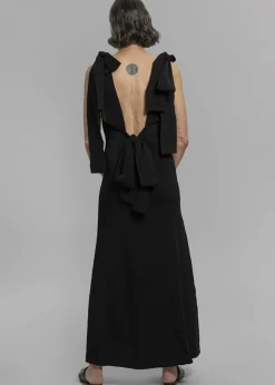 The Frankie Shop By Malene Birger Meira Dress Black New