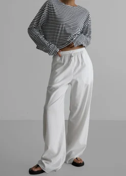 The Frankie Shop Callie Pants White Clearance