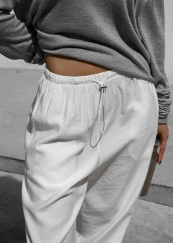 The Frankie Shop Callie Pants White Clearance