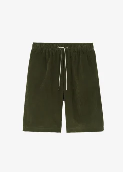 The Frankie Shop Camden Corduroy Shorts Olive Sale