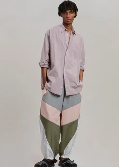 The Frankie Shop Chadwick Shirt Lilac Clearance