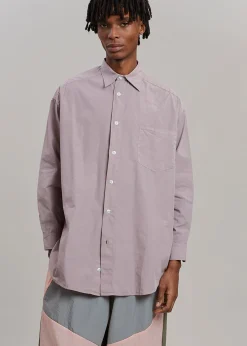 The Frankie Shop Chadwick Shirt Lilac Clearance