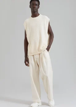 The Frankie Shop Charlie Pants Cream Clearance