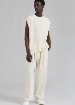 The Frankie Shop Charlie Pants Cream Clearance