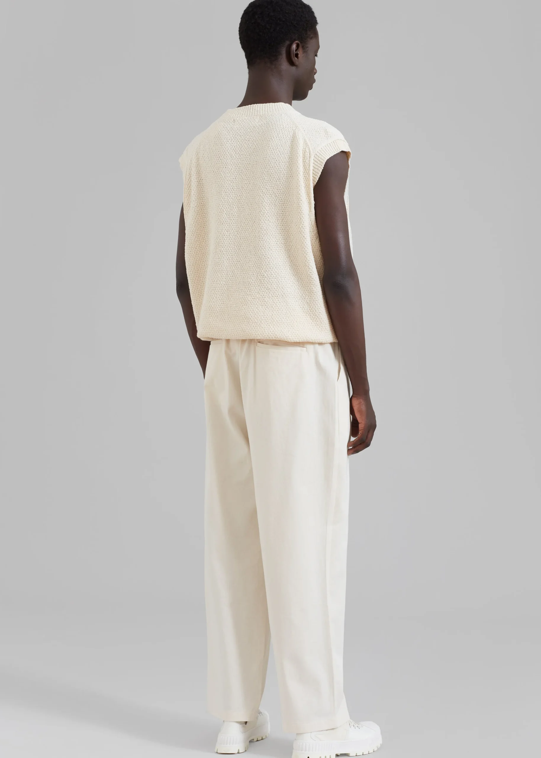 The Frankie Shop Charlie Pants Cream Clearance