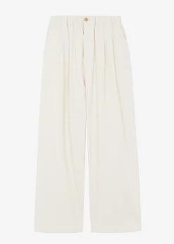 The Frankie Shop Charlie Pants Cream Clearance