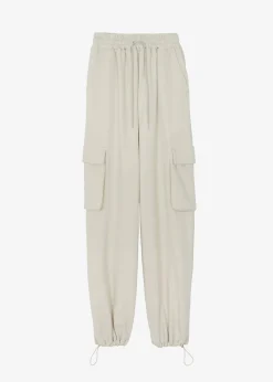 The Frankie Shop Chava Cargo Joggers Birch New